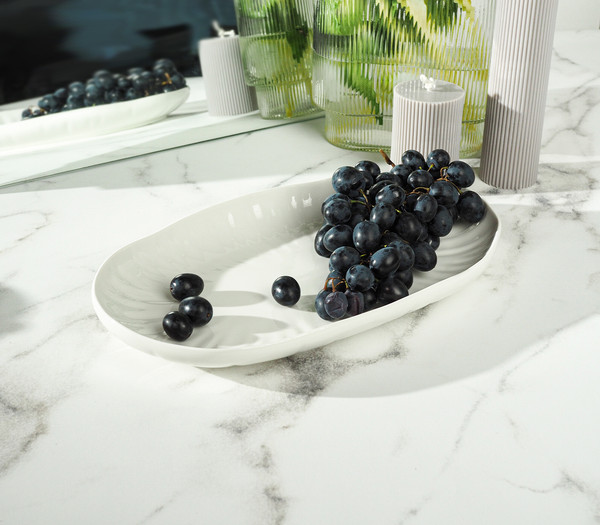 Изображение товара Блюдо Stenova Home Lotus 61311161 (белый фарфор)