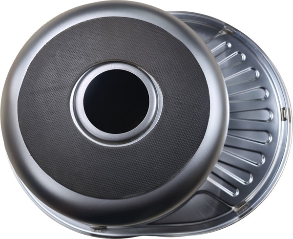 Изображение товара Мойка кухонная AKS Овальная 57x45 (декорированный хром)