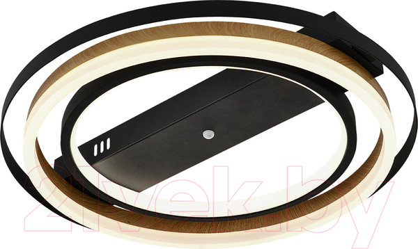 Изображение товара Потолочный светильник ESCADA 10247/2LED (черный/дерево)