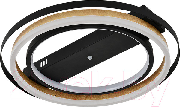 Изображение товара Потолочный светильник ESCADA 10247/2LED (черный/дерево)