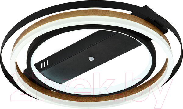 Изображение товара Потолочный светильник ESCADA 10247/2LED (черный/дерево)