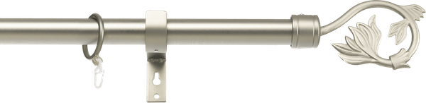 Изображение товара Карниз для штор Sundays Home Лайт Ветка 25мм однорядный (сатин, 1.6м)