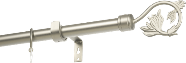 Изображение товара Карниз для штор Sundays Home Лайт Ветка 25мм однорядный (сатин, 1.6м)