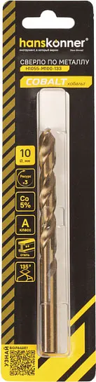 Изображение товара Сверло Hanskonner Cobalt / H1055-M100-133