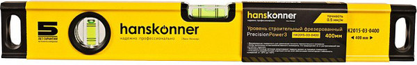 Изображение товара Уровень строительный Hanskonner HK2015-03-0400