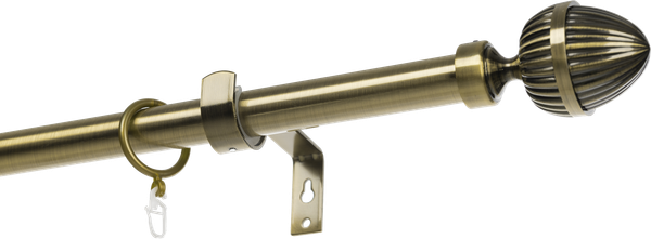 Изображение товара Карниз для штор Sundays Home Лайт Одеон 25мм однорядный (антик, 1.6м)