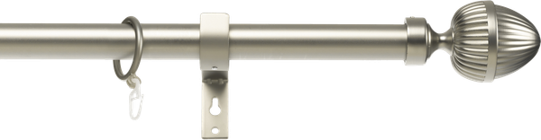 Изображение товара Карниз для штор Sundays Home Лайт Одеон 25мм однорядный (сатин, 1.6м)