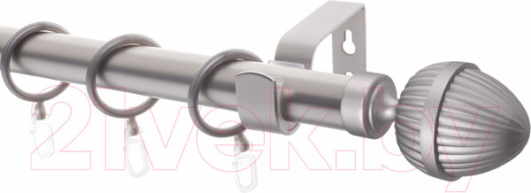 Изображение товара Карниз для штор Sundays Home Лайт Одеон 25мм однорядный (сатин, 2м)