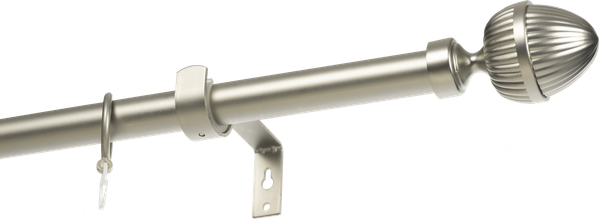 Изображение товара Карниз для штор Sundays Home Лайт Одеон 25мм однорядный (сатин, 2.4м)