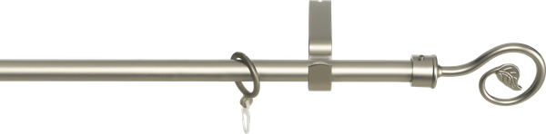 Изображение товара Карниз для штор Sundays Home Лайт Крюк 16мм однорядный (сатин, 1.6м)