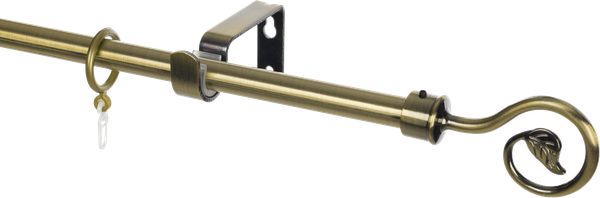 Изображение товара Карниз для штор Sundays Home Лайт Крюк 16мм однорядный (антик, 2м)