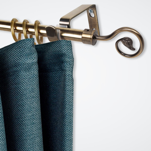 Изображение товара Карниз для штор Sundays Home Лайт Крюк 16мм однорядный (антик, 3м)