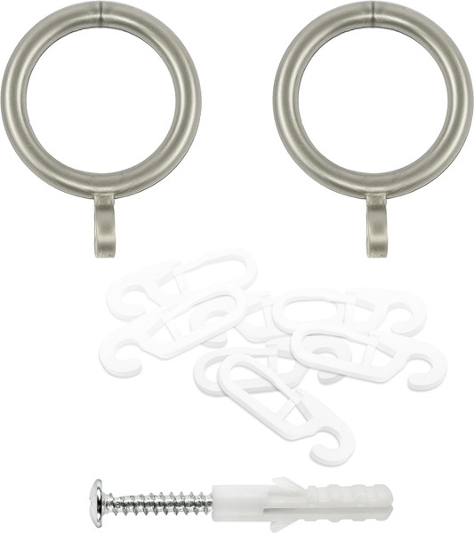 Изображение товара Карниз для штор Sundays Home Лайт Крюк 16мм+16мм двухрядный (сатин, 1.6м)