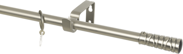 Изображение товара Карниз для штор Sundays Home Лайт Мозаика 16мм однорядный (сатин, 1.6м)