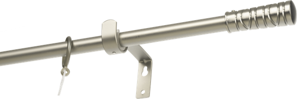 Изображение товара Карниз для штор Sundays Home Лайт Мозаика 16мм однорядный (сатин, 1.6м)