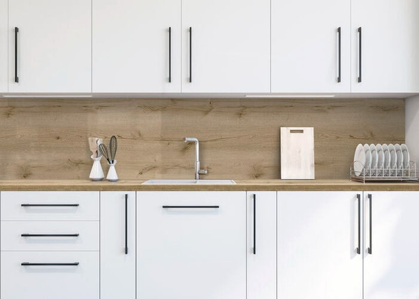 Изображение товара Скиналь ALBICO На основе МДФ с CPL покрытием 3050x610x6 (дуб каньон уотерфорд светлый матовый)