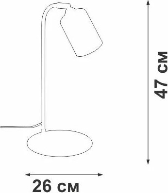 Изображение товара Настольная лампа Vitaluce V2710-1/1L