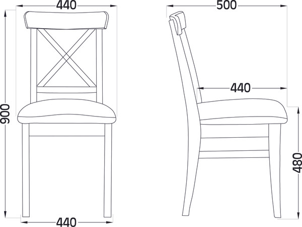 Изображение товара Стул Лидер Мебель Ингольф (черный тон 9/серая ткань аризона дождь 149/2)
