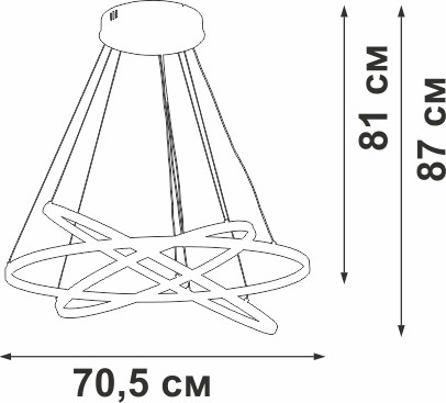 Изображение товара Люстра Vitaluce V2516DT-8/3S