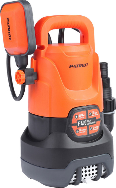 Изображение товара Дренажный насос PATRIOT F 490