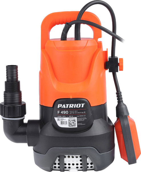 Изображение товара Дренажный насос PATRIOT F 490