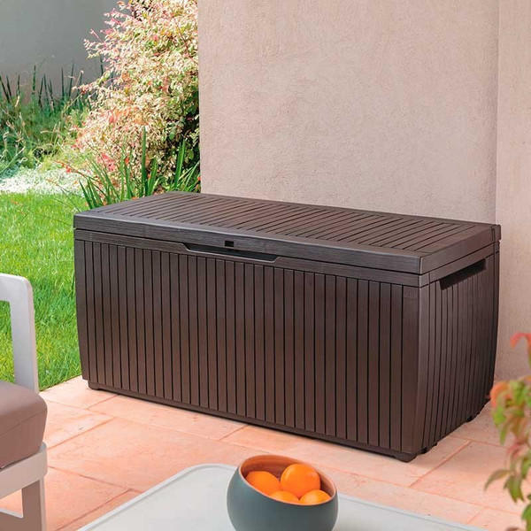 Изображение товара Сундук уличный Keter Springwood Storage Box / 230406 (коричневый)
