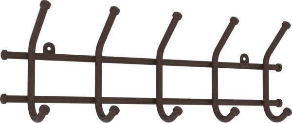 Вешалка для одежды ЗМИ Норма 5 / ВН 24 (коричневый)