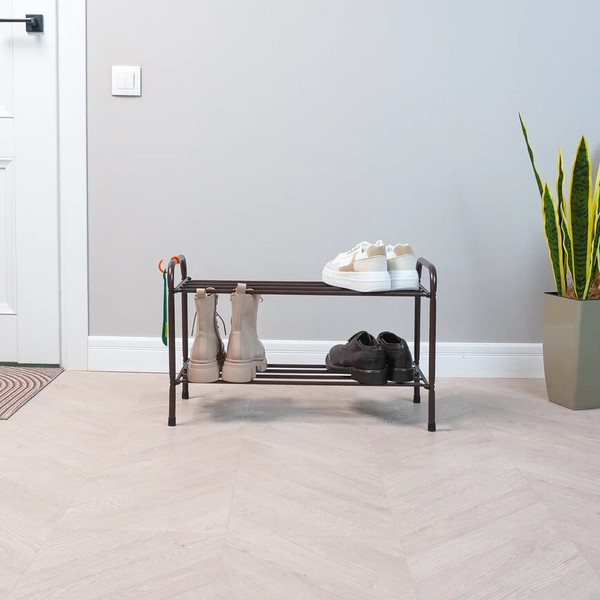 Изображение товара Полка для обуви ЗМИ Альфа 22 / ПДОА22 (коричневый)