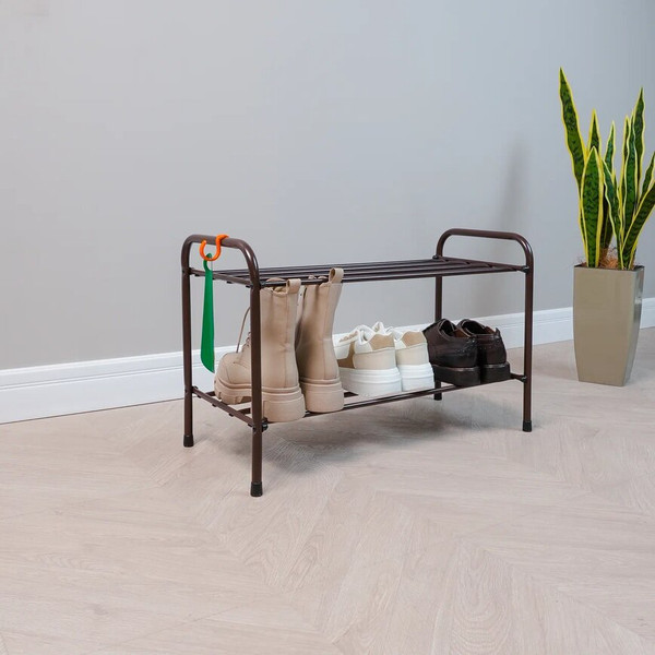 Изображение товара Полка для обуви ЗМИ Альфа 22 / ПДОА22 (коричневый)