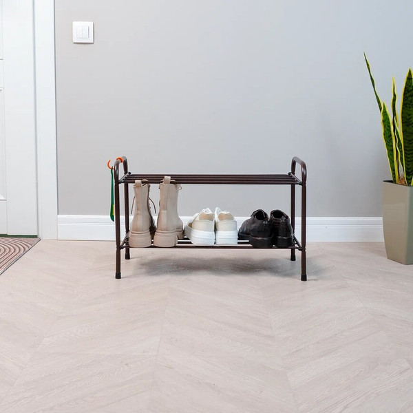 Изображение товара Полка для обуви ЗМИ Альфа 22 / ПДОА22 (коричневый)