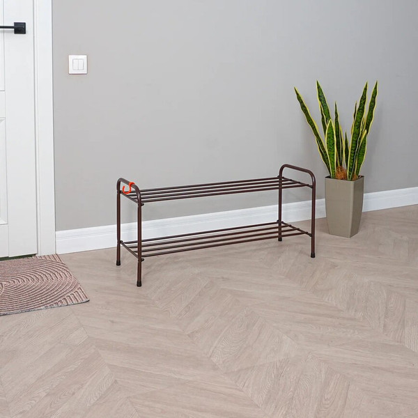 Изображение товара Полка для обуви ЗМИ Альфа 32 / ПДОА32 (коричневый)