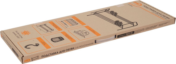 Изображение товара Полка для обуви ЗМИ Альфа 32 / ПДОА32 (коричневый)