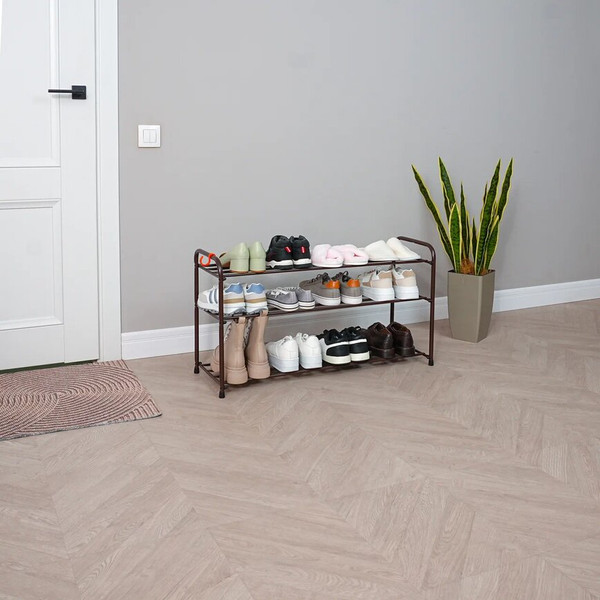 Изображение товара Полка для обуви ЗМИ Альфа 33 / ПДОА33 (коричневый)