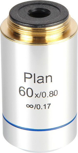 Изображение товара Объектив для микроскопа Микромед 60х/0.8 Plan беск./0.17 М3 U / 27992