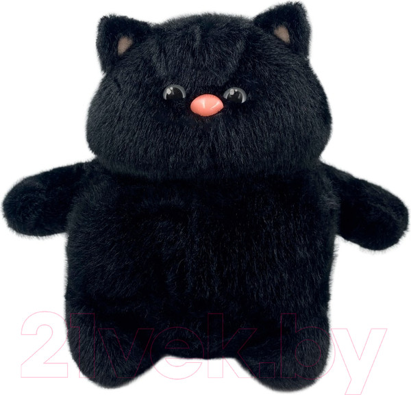 Изображение товара Мягкая игрушка Maxitoys Котик Черный / MT-082401-25-BL