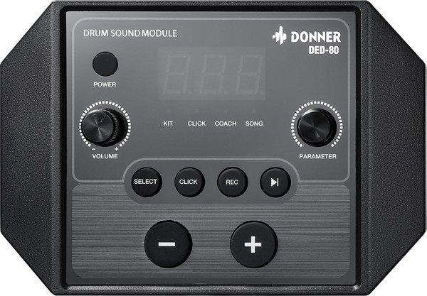 Изображение товара Ударная установка электронная Donner DED-80P Electric Drum Set 5 Drums 3 Cymbals