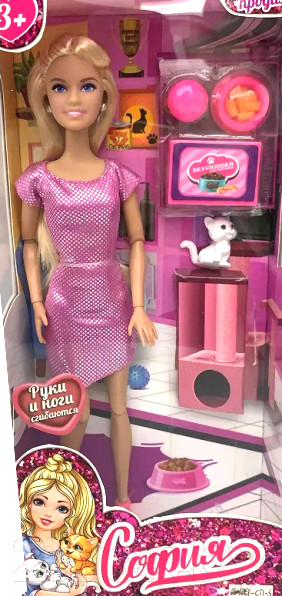 Изображение товара Кукла с аксессуарами Карапуз София / 66001PET-CT1-S-BB