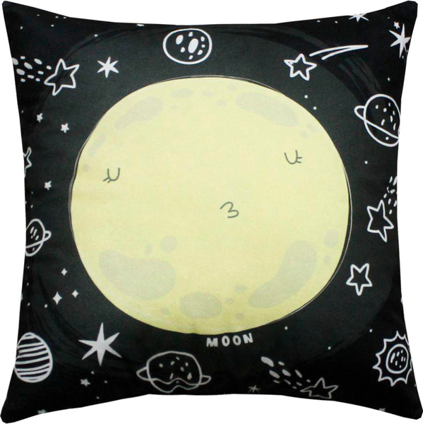Изображение товара Подушка декоративная MATEX Next. Луна / 58-625 (черный/желтый)