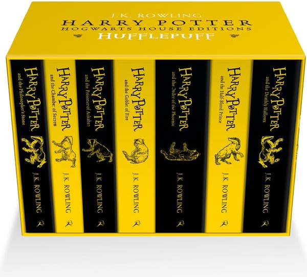 Изображение товара Набор книг Bloomsbury Harry Potter Hufflepuff H мягкая обложка (Rowling Joanne)