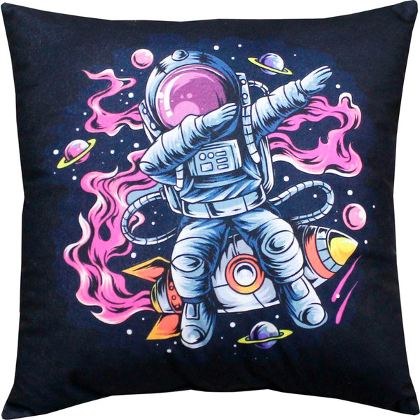 Изображение товара Подушка декоративная MATEX Next. Космо / 58-663 (черный/фуксия)