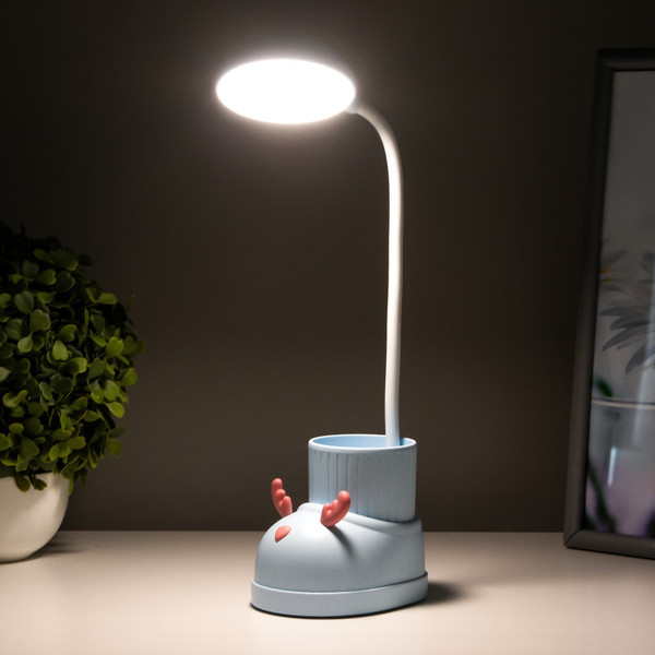 Изображение товара Настольная лампа Risalux Ботинок лось 7446935 (синий)