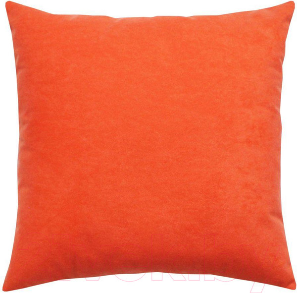 Изображение товара Подушка декоративная MATEX Fluffy. Рыжик и кофеек / 61-649 (белый/голубой/лососевый)