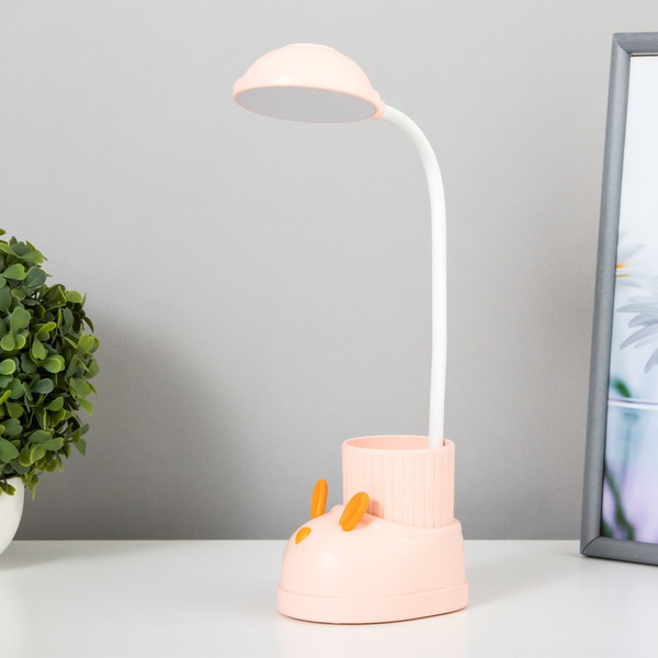 Изображение товара Настольная лампа Risalux Ботинок заяц 7446936 (розовый)