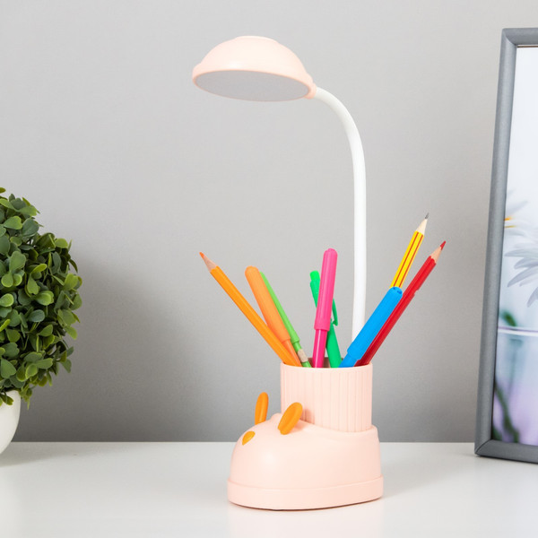 Изображение товара Настольная лампа Risalux Ботинок заяц 7446936 (розовый)