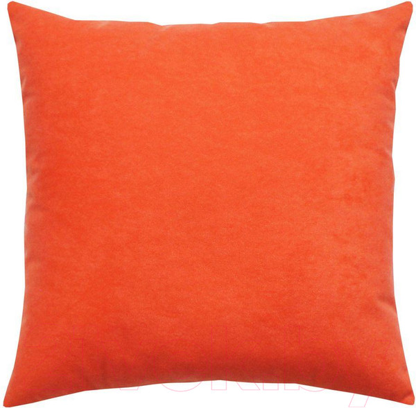 Изображение товара Подушка декоративная MATEX Fluffy. Рыжик с цветочком / 61-694 (белый/зеленый/лососевый)