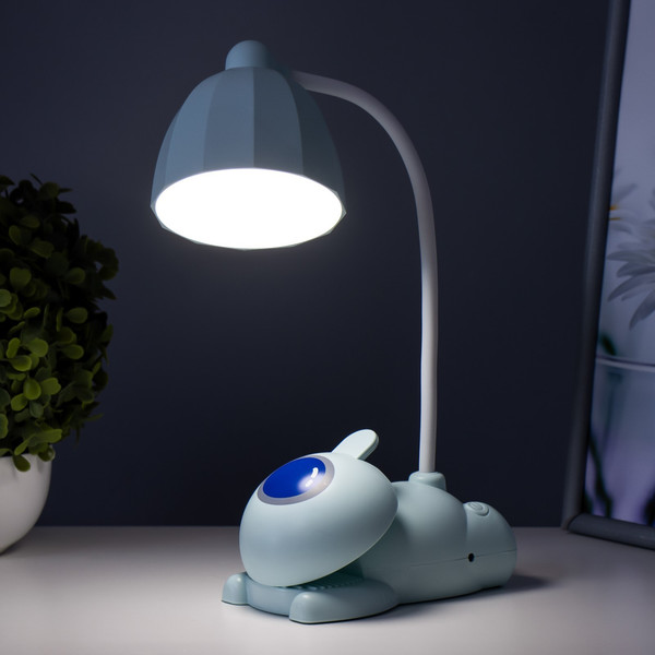 Изображение товара Настольная лампа Risalux Робот 9337306 (лазурный)