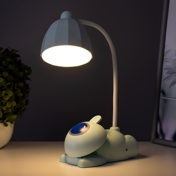 Изображение товара Настольная лампа Risalux Робот 9337306 (лазурный)