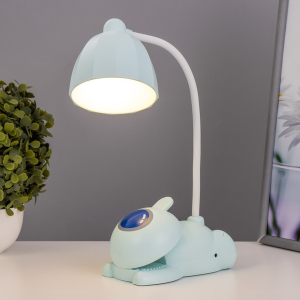 Изображение товара Настольная лампа Risalux Робот 9337306 (лазурный)