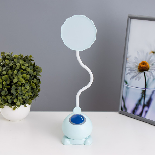 Изображение товара Настольная лампа Risalux Робот 9337306 (лазурный)