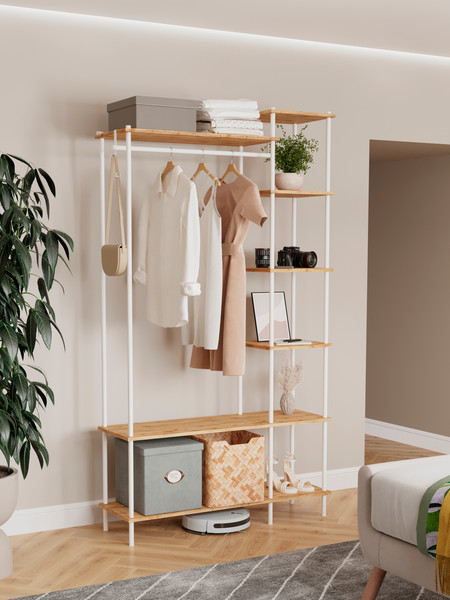 Изображение товара Секция в прихожую ЗМИ НеШкаф / ГСНШ47 (белый)